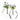 CRYSTAL GLASS BUD VASE - HEX FLAT- SMALL