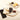 WHITE MARBLE CHEESE PLATE WITH KNIFE ASST 2 COLORWAYS