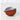 FROSTED AMBER Bowl BlUE CASING- Small