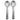 Feather Salad Servers