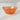 Glass Dipping Bowl, Orange