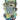Ice Design Vase Gray