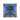 Glass Plate Mosaico Blue
