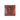 Glass Plate Mosaico Red