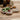 Bali Teak Root Serving Board with Condiment Bowls