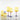 Set of 2 Wine Glasses Joy Yellow 550 ml