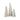LED Ribbed Antique Tree - Silver - Medium