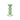 MEDIUM SAGE BOBBIN CANDLESTICK - 14CM