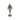Nutcracker Taper Holder with Drum - Brown