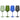 Reserve Nouveau Crystal Wine Glasses in Seaside, Set of 4