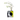 Single Orchid Holder - Black, White and Yellow Kinetic