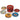 Tin 5 Glass Plates