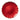 Baroque Glass Red Service Plate/Charger