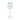 Dauphine Table Lamp with 3 oz Votive Oil Lamp - Corydalis Blue