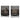 Admiral Crystal Rocks Glasses in Smoke, Set of 2