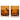 Admiral Crystal Rock Glasses in Amber, Set of 2